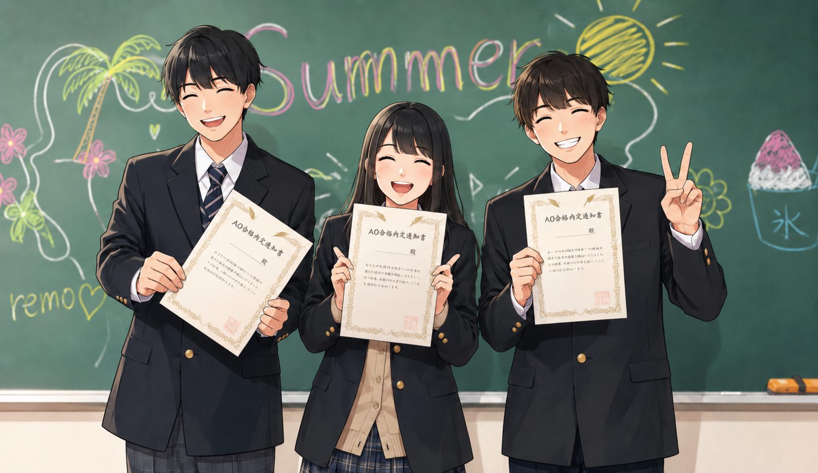 早期に合格内定!筆記試験なし!