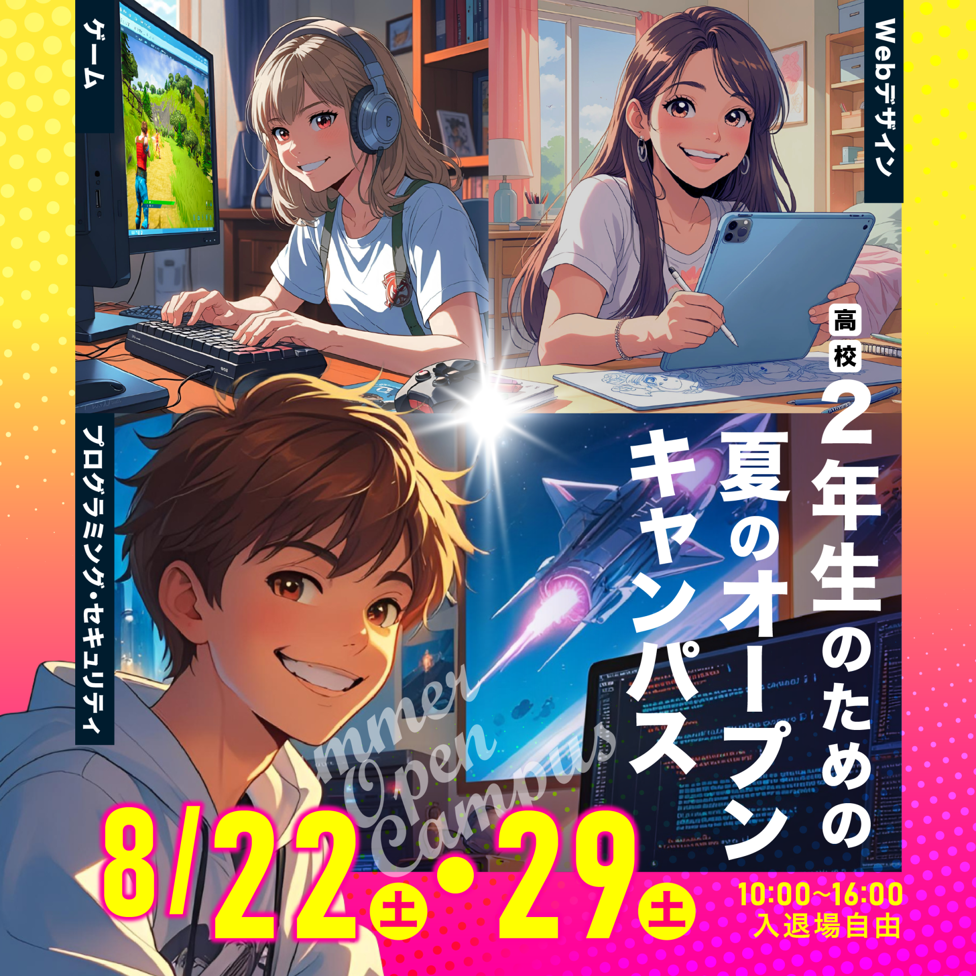 8/22 高校2年生のためのオープンキャンパス